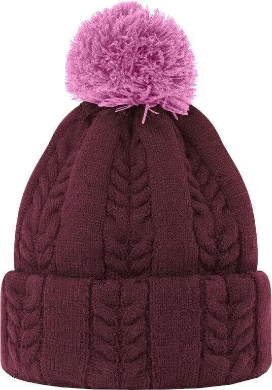Footjoy Womens Cable Knit Bobble Sombrero de invierno